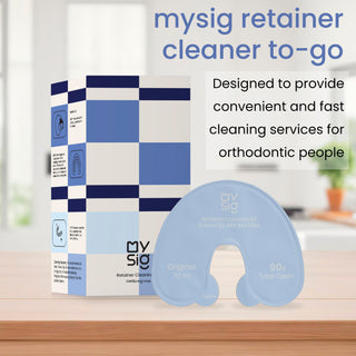 Monthly subscription for Mysig Retainer cleaner