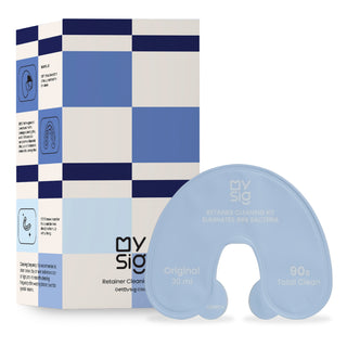 Mysig Retainer Cleaner To-Go Blue favor 12-set package