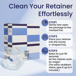Monthly subscription for Mysig Retainer cleaner